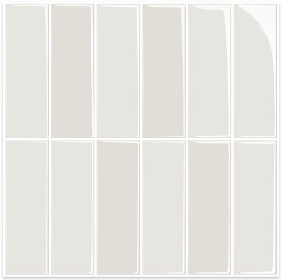Beige plaktegels keuken & badkamer