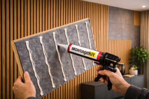 Montagekit voor wandpanelen